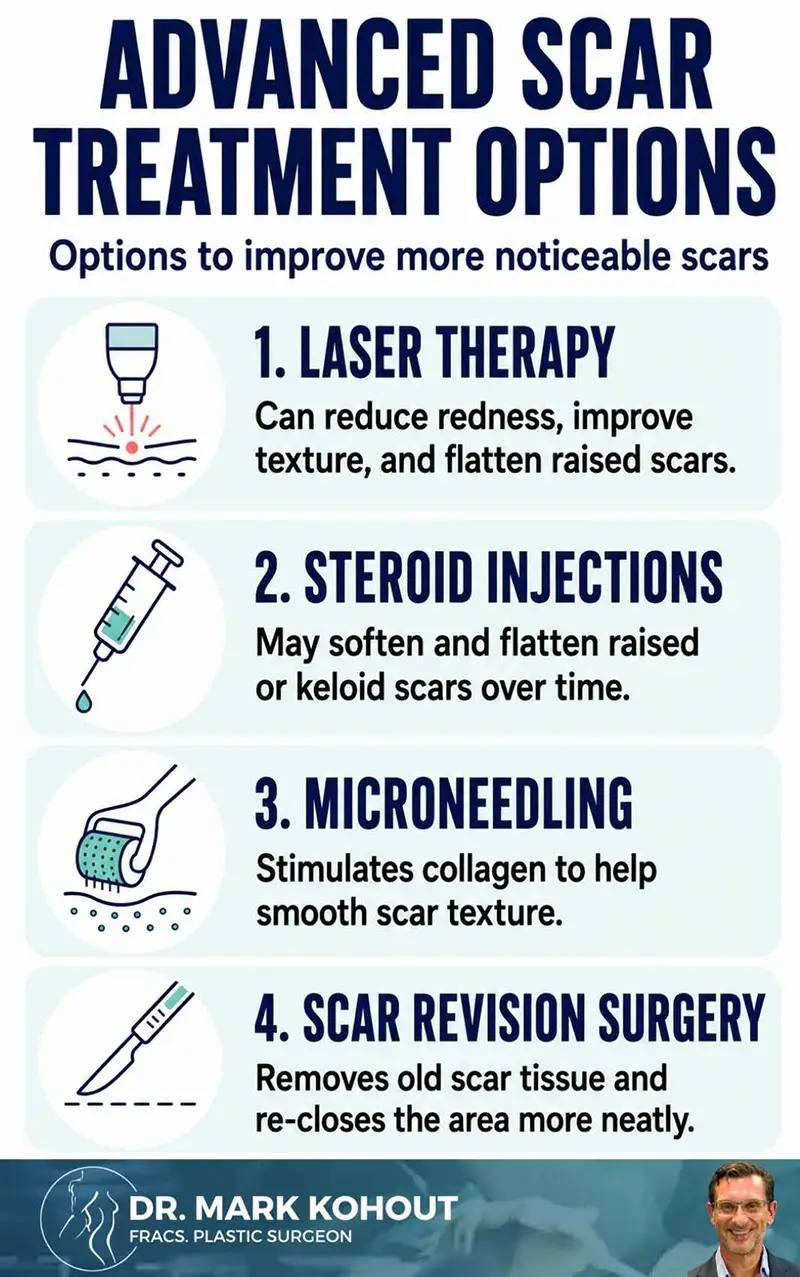 Managing Arm Lift Scars A Guide Infographics 2 by Dr Mark Kohout