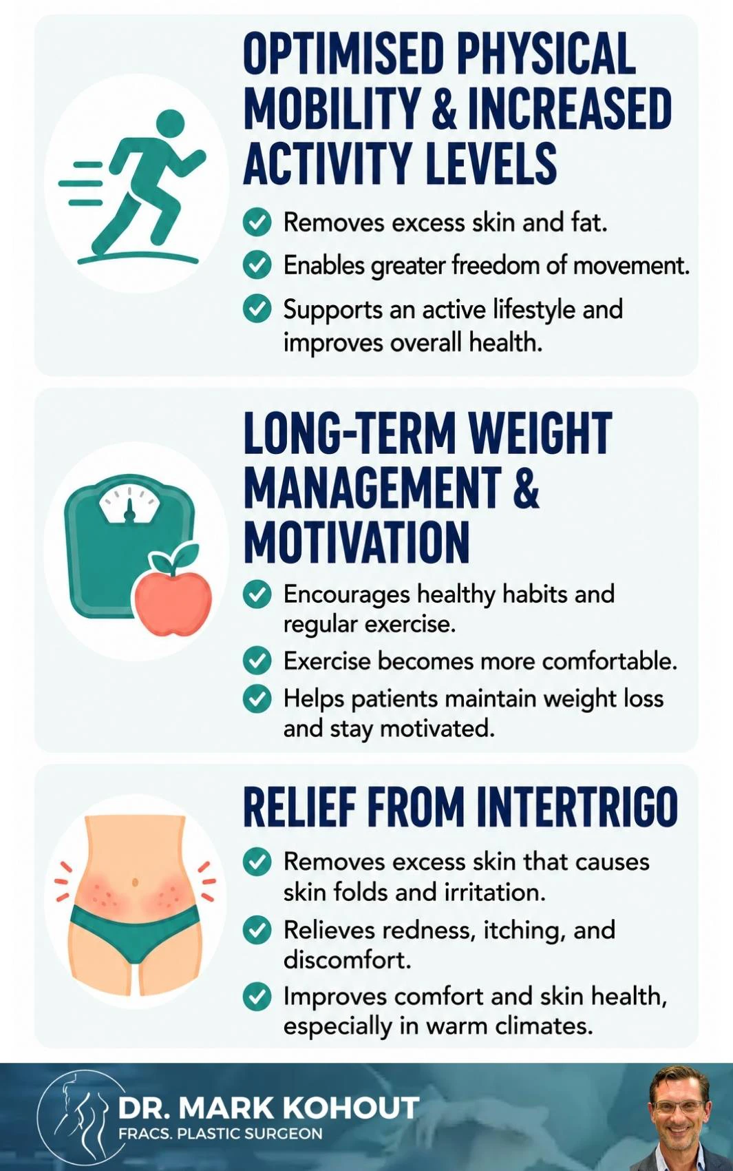 Medical Benefits of an Abdominoplasty – Tummy Tuck Surgery Infographics 2 - Mark Kohout