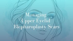 Managing Upper Eyelid Blepharoplasty Scars - Dr. Mark Kohout Face Surgery Image