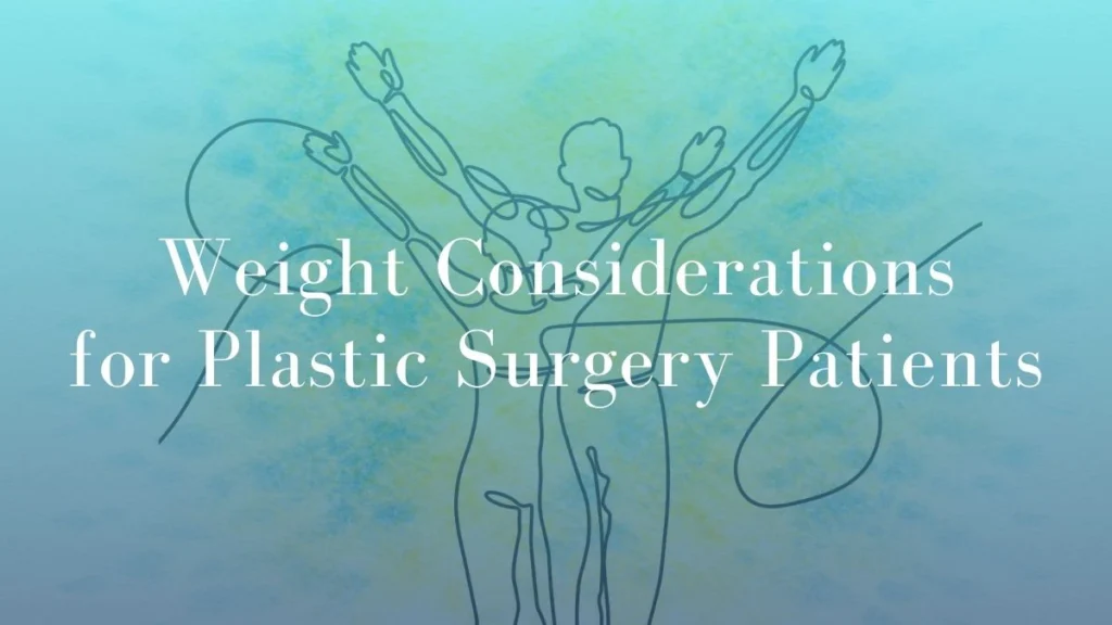 Weight Considerations for Plastic Surgery Patients - Mark Kohout