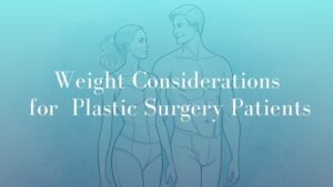 Weight Considerations for Plastic Surgery Patients - Image Dr. Mark Kohout sydney
