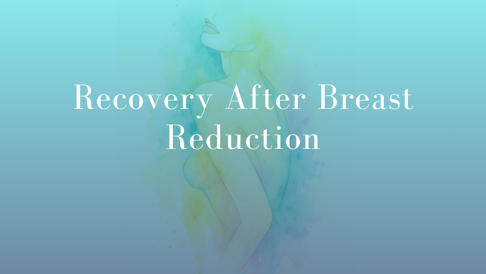 Recovery After Breast Reduction by Dr Mark Kohout