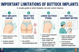 Important Limitations of Buttocks Implants by Dr Mark Kohout