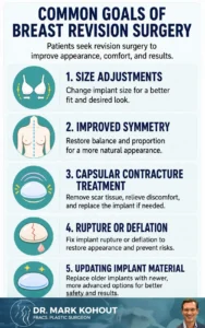 Is Breast Revision Surgery Right for You Infographics - Mark Kohout