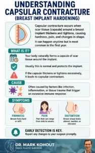 What is Capsular Contracture Infographics - Mark Kohout