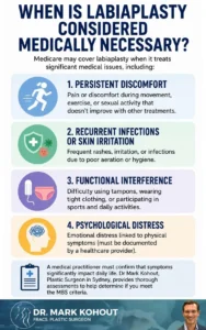 Will Medicare Cover My Labiaplasty Infographics - Dr Mark Kohout