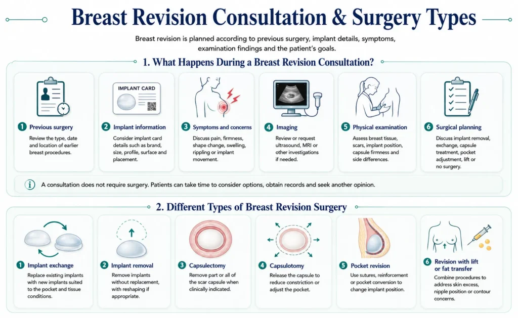 Breast Revision Consultation and Surgery Types by Dr Mark Kohout