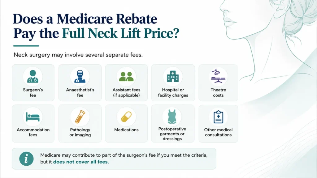 Does a Medicare Rebate Pay the Full Neck Lift Price by Dr Mark Kohout