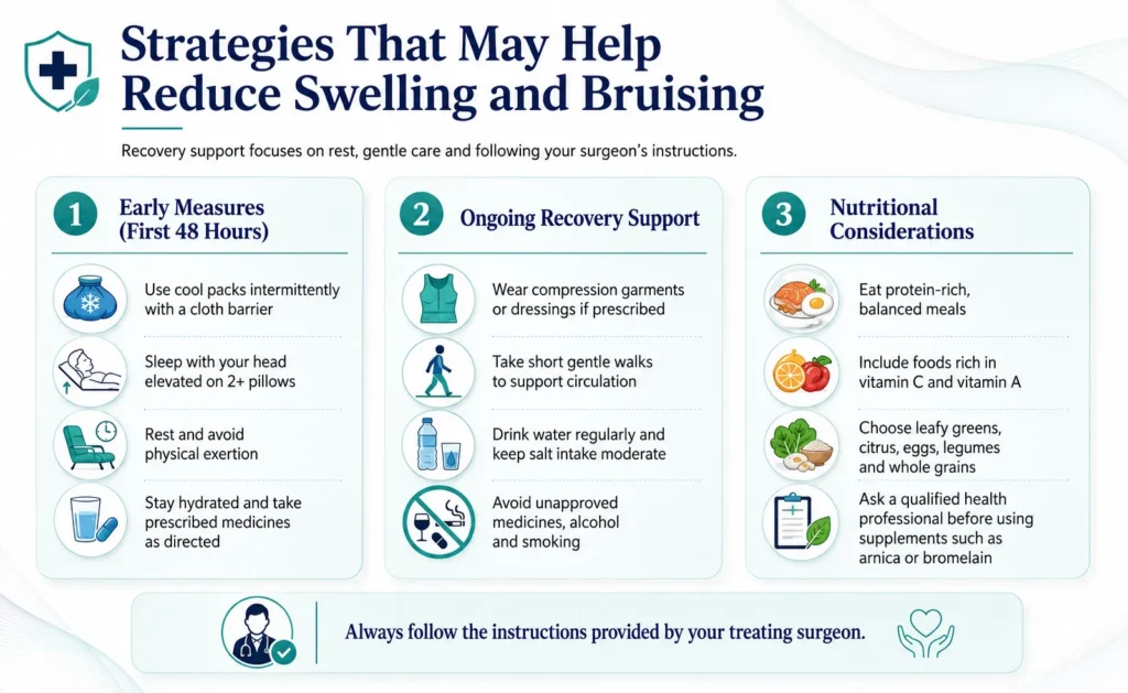Strategies That May Help Reduce Swelling and Bruising by Dr Mark Kohout