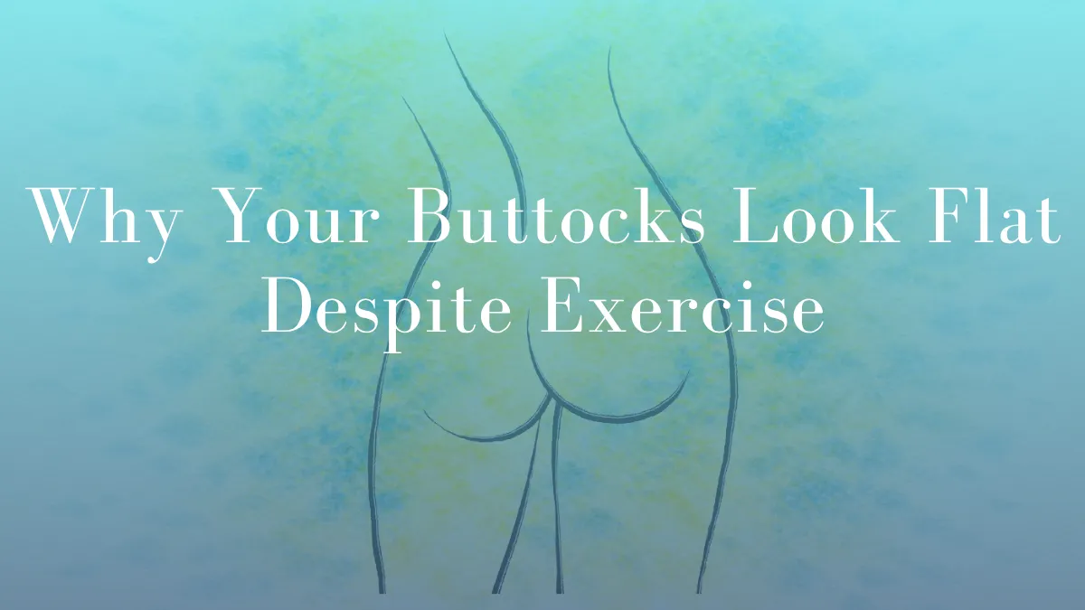 Why Your Buttocks Look Flat Despite Exercise by Dr Mark Kohout