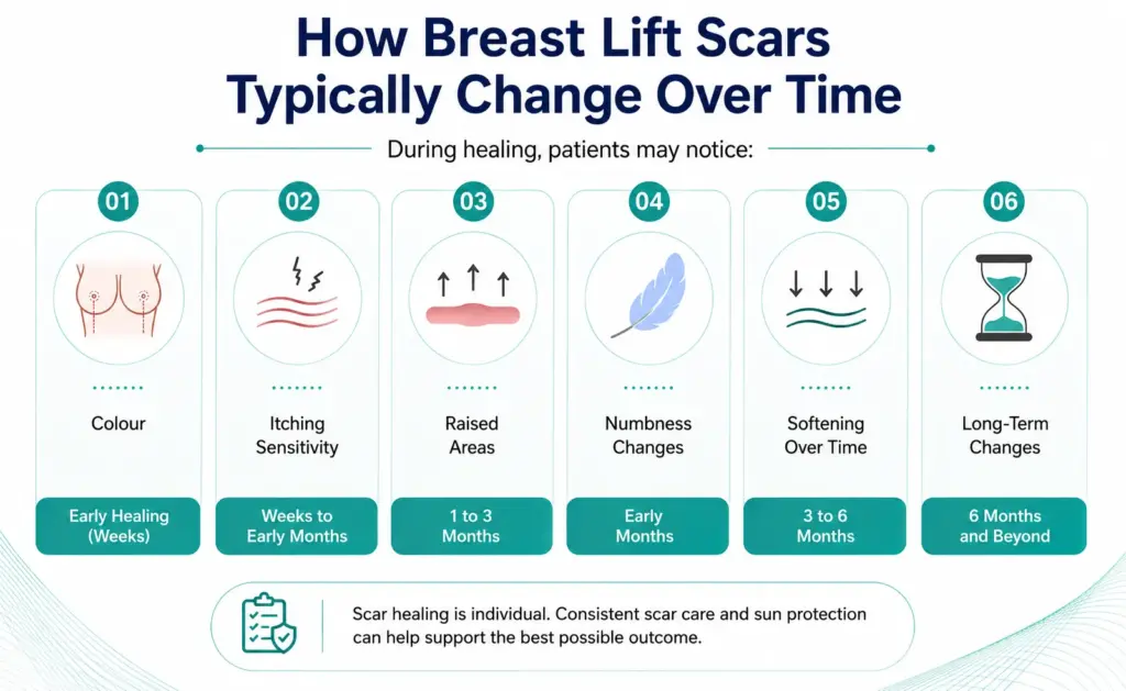 How Breast Lift Scars Typically Change Over Time by Dr Mark Kohout