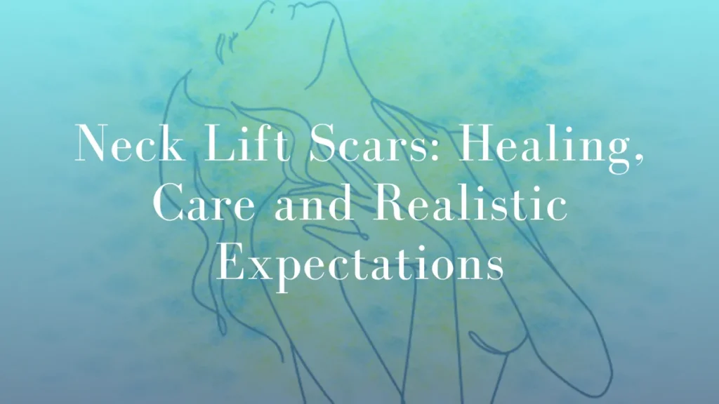 Neck Lift Scars Healing Care and Realistic Expectations by Dr Mark Kohout