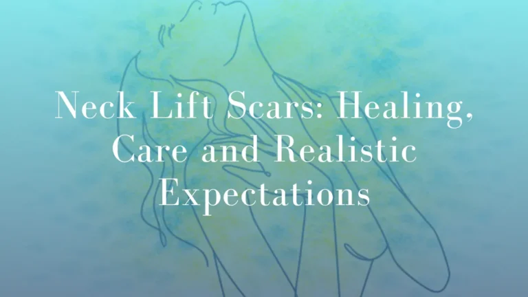 Neck Lift Scars: Healing, Care and Realistic Expectations