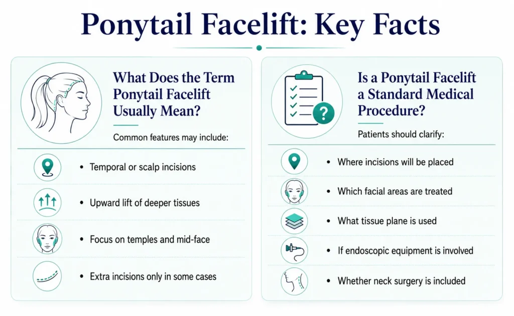 Ponytail Facelift Key Facts by Dr Mark Kohout