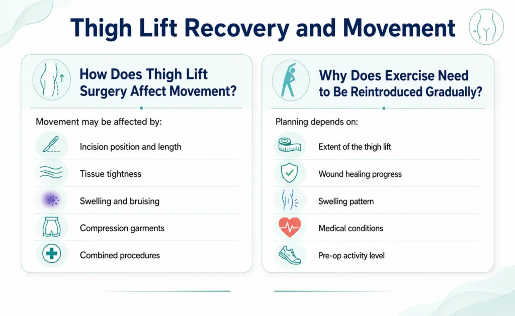 Thigh Lift Recovery and Movement by Dr Mark Kohout