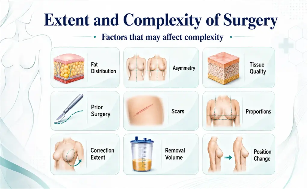 Extent and Complexity of Surgery Infographic by Dr Mark Kohout
