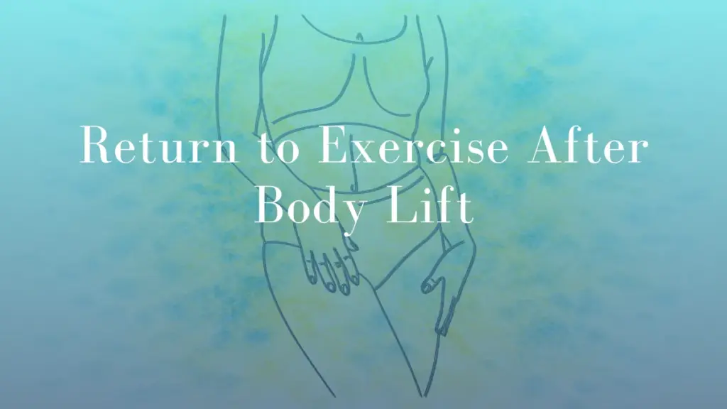 Return to Exercise After Body Lift by Dr Mark Kohout